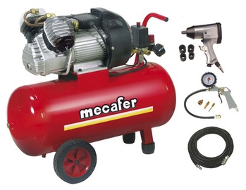 Gaisa kompresors Mecafer VDC50 + piederumi