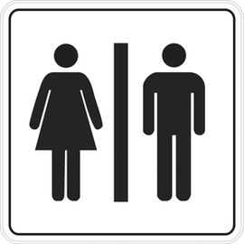 OHUTUSMÄRK WC(BLACK AND WHITE)