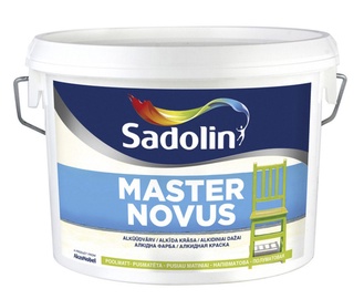 Alküüdvärv Sadolin Master Novus, poolmatt, valge (BW) 2,5L