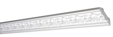 Vahtplastliist Saarpor Gabriella G1, 2 m, valge