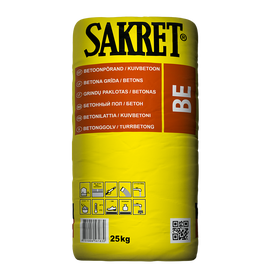 KUIVBETOON SAKRET BE C25 25KG TERA 8MM