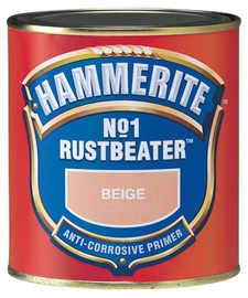 Metallikruntvärv Hammerite No.1 Rustbeater, tumepruun 500 ml