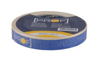 Maalriteip PROF 50m x 19mm, sisetöödeks