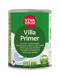 Kruntvärv Villa Primer, valge (AP) 1L