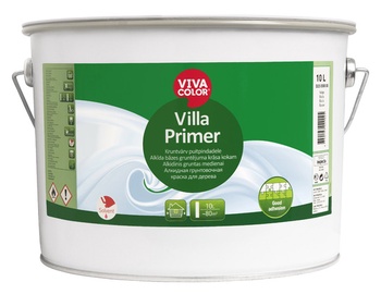 Kruntvärv Villa Primer, valge (AP) 10L