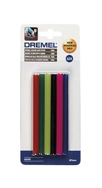 Liimipulgad värvilised Dremel, 7 mm, 12 tk