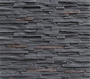 Dekoratiivkivi Mesto Grafit Grey, 6 tk