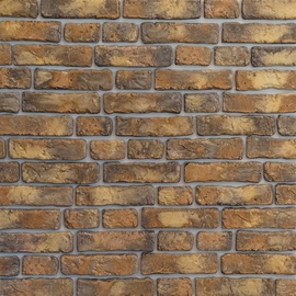 Flīzes sienai Sol Brick 0,59 dzeltenas/brūnas, 36 gab.