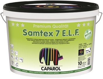 Seinavärv Caparol Samtex 7, matt, valge 10 l