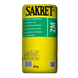 MÜÜRISEGU SAKRET ZM 25KG KLASS 10M TSEME