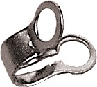 Kuulketi kinnitus Pisla messing/kroom 10tk