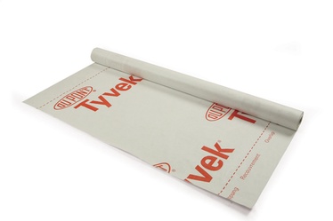 Tuuletõkkekangas Tyvek, soft, 1,5x50 m