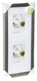 Pildiraam 2 pildile Karelia, hõbe, 16x37,5cm