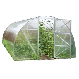 Arkveida polikabonāta siltumnīca Eco, 3x4m
