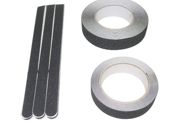 Teip Pisla Anti-Slip, 20 x 600 mm, must, 6tk