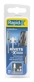 Neet Rapid 4,8x25 mm, 50 tk + puur, roostevaba
