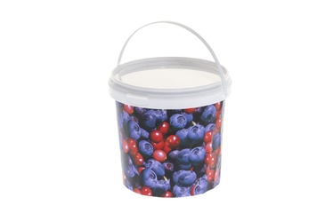 Ämber kaane ja käepidemega, plastmass, 1L