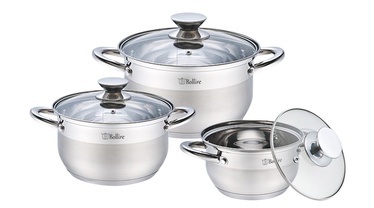 Pottide komplekt Bollire BR-4001, 6-osaline