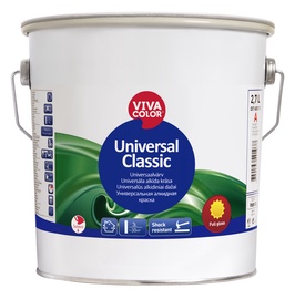 Alküüdvärv Vivacolor Universal Classic, läikiv, värvitu 2,7L