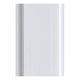 Plastpaneel RL3075, 2,7 x 0,25 m, 7 mm, valge