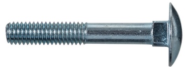 Puidupolt DIN603 M6x70 Zn, 200tk