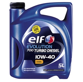 Mootoriõli ELF EVOLUT 700 TD 10W-40 5L