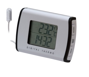 TERMOMEETER DIGITAALNE SISE/VÄLIS VALGE