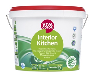 Seinavärv Vivacolor Interior Kitchen, poolmatt, värvitu (C) 9L