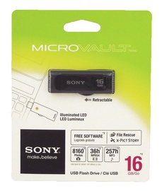 USB MÄLUPULK 16GB SONY MUST