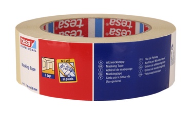 Maalriteip sisetöödeks Tesa 4323, 50 m x 38 mm