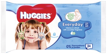 SALVETES MITR. HUGGIES EVERYDAY 56GAB