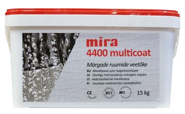 Hüdroisolatsioon Mira 4400 Multicoat, 15 kg