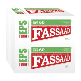 Vahtplast EPS 60 fassaad, 100mm / 0,6m³