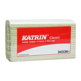 Paberrätid lehtes Katrin, kollane, 100 tk