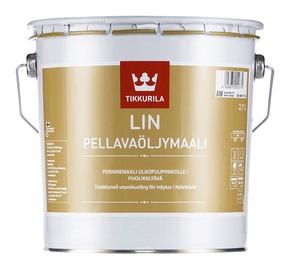 Linaõlivärv Tikkurila Lin Pellavaöljymaali, valge (AW) 2,7L