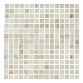 MOZAĪKA STIKLA 32,7X32,7CM LATTE 2X2