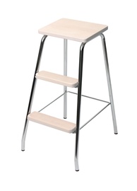 KRĒSLS AR KĀPNĒM LM 183 HROMA/BALTS