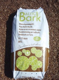 Männikooremultš Baltic Bark, 80L, 0-15mm