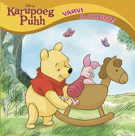 Värvimisraamat "Karupoeg Puhh. Värvi ja joonista!", 24lk