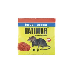 Hiire- ja rotimürk Ratimor, viljaterad, 200 g