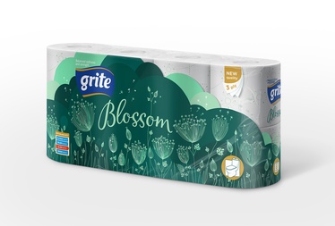 Tualettpaber Grite Blossom 8 tk