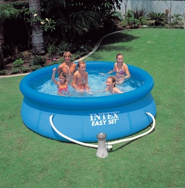 Pripučiamasis baseinas Intex Easy-set, 366 x 76 cm, su filtravimo pompa