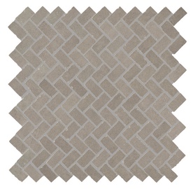 KER.MOSAIIK 30X30 POWDER PRUUN
