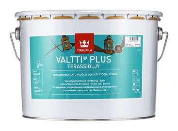 Õli Valtti Plus Terassiöljy, pruun 9 l
