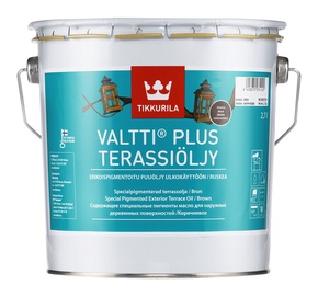Õli Valtti Plus Terassiöljy, pruun, 2,7 l
