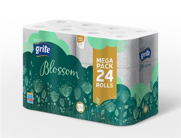 Tualettpaber Grite Blossom, 24 tk