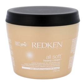 Atkuriamasis kremas sausiems ir pažeistiems plaukams Redken All Soft Heavy, 250ml, moterims