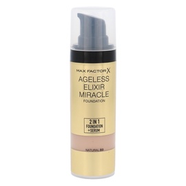 Makiažo pagrindas ir serumas Max Factor Ageless Elixir 2v1 SPF15, 50 Natural, 30ml, moterims