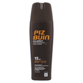 Apsauginis purškiamas losjonas nuo saulės jautriai odai Piz Buin Allergy SPF15, 200ml, moterims