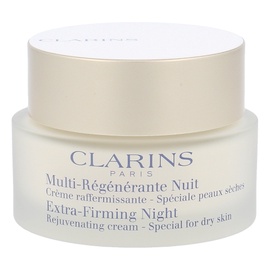 Naktinis jauninantis veido kremas sausai odai Clarins, 50ml, moterims